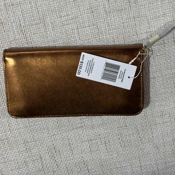 Vera Bradley Bronze Metallic Contential Wallet - Picture 1 of 5